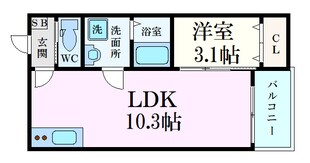 ＣＯＣＯＡＳ廿日市駅前の物件間取画像